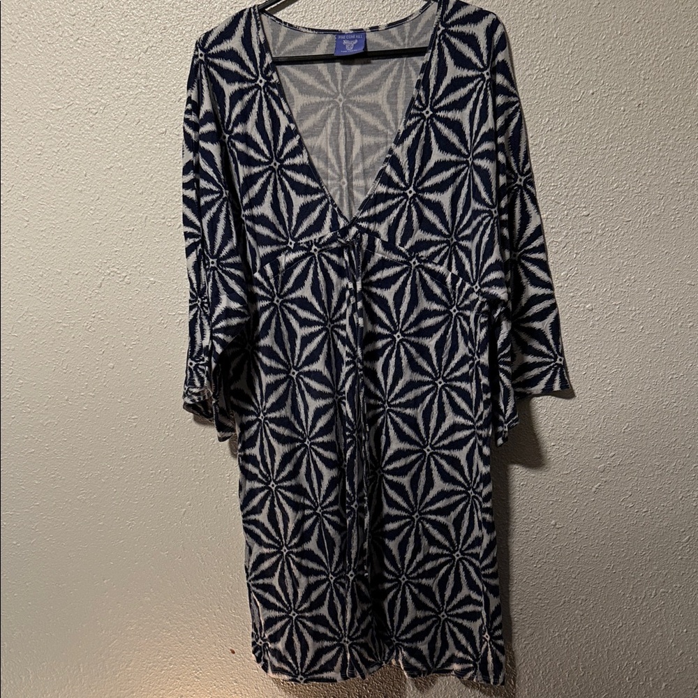 Pine Come Hill Fine Linens V-Neck dress